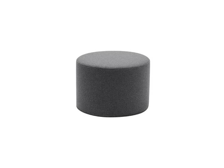 Softline Hocker Drum grau, Designer Softline Design Team, 40 cm