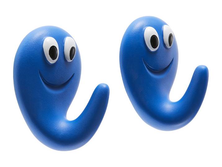 Spirella Haken Smile Electric Blue 2 × 4 × 5 cm