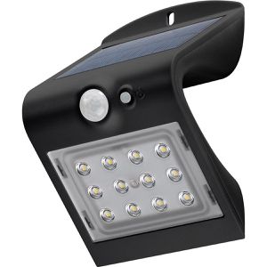 Goobay LED-Außenstrahler 45807, IP65 wasserdicht, 4 Watt / 500 Lumen, neutralweiß, Solar, mit Bewegungsmelder