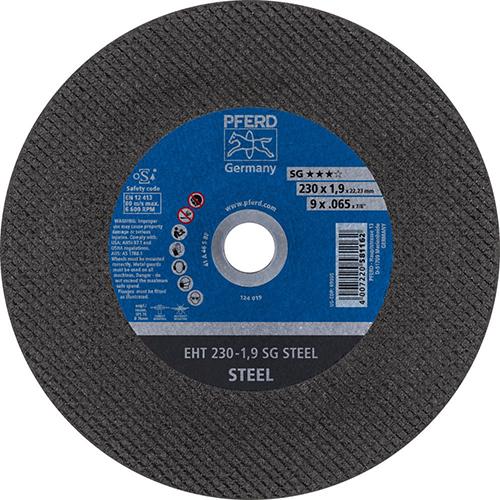 PFERD Trennscheibe SG STEEL für die Stahlbearbeitung