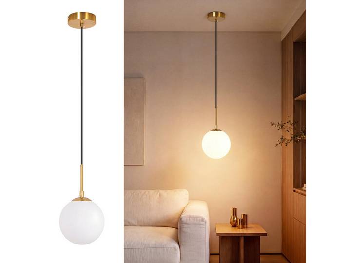Nettlife Pendelleuchte Flowers II 15x15x150cm, Goldfarben, Metall, G9, 15x150x15 cm, Lampen & Leuchten, Innenbeleuchtung, Hängeleuchten, Pendelleuchten