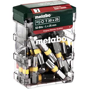 Metabo Bitset Bit-Box T30, 626716000, 25-teilig, 25 mm, Torx T30