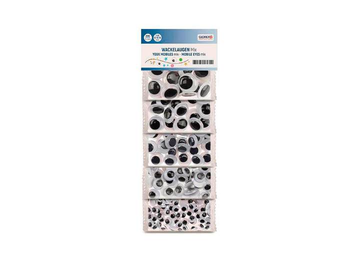 Glorex Wackelaugen Mix 270 Stück