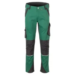 Stretch-Bundhose "NORIT" - 25 - grün/schwarz
