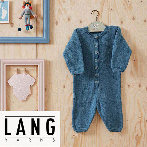 Strickanleitung – Overall "Angel" aus Lang Yarns Merino 200 Bébé