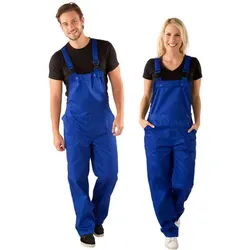Latzhose unisex, blau