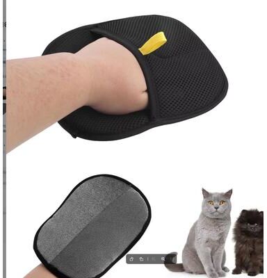 Uplift Treasures Reusable Pet Hair Remover Grooming Glove 7.87 * 5.91 In color