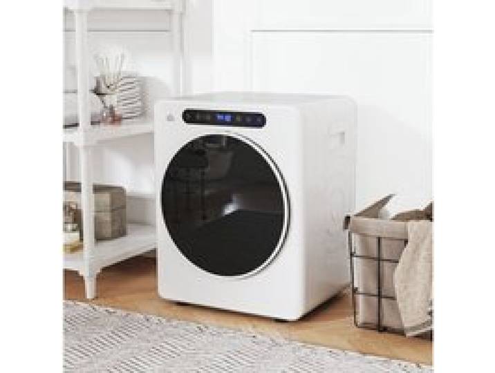 Sèche-linge mini compact IVMEU 3 kg 6 programmes 40-60°C 1000 W à évacuation blanc