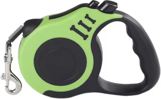 Inspire Picks Automatic Retractable Dog Leash 3M & 5M Nylon Rope Lead For Small & Medium Pets green 3m