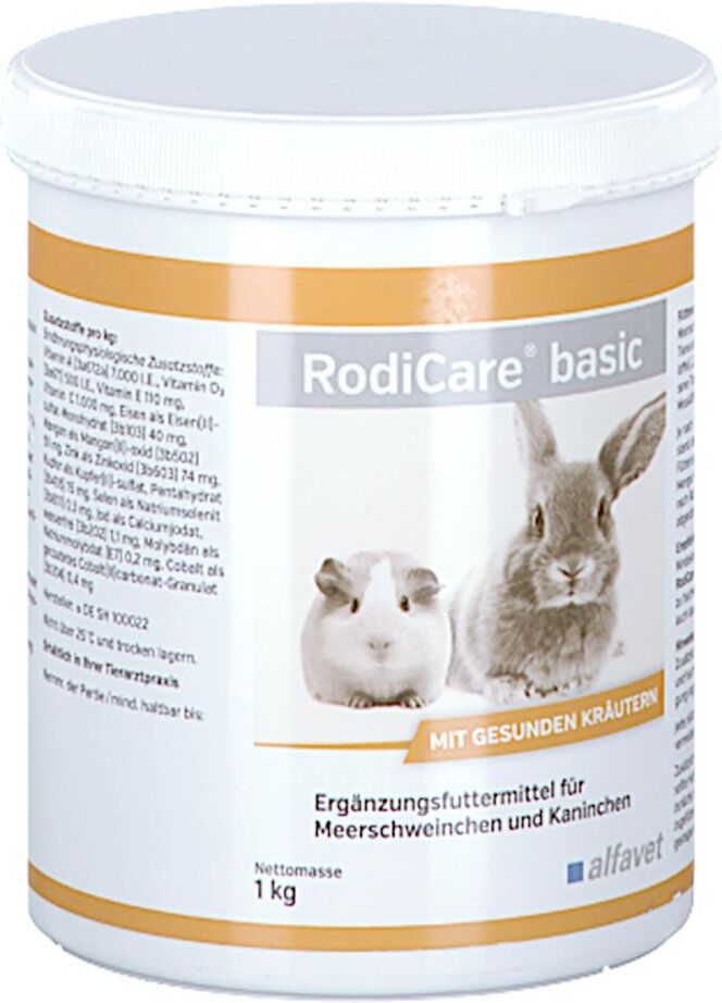 Rodicare Basic Pellets für Kaninchen und Meerschweinchen