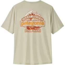 Patagonia Herren Cap Cool Daily Great Waves T-Shirt - XL - Dyno White