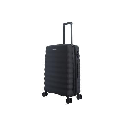 Koffer SAXOLINE "Flow", Gr. B/H/T: 53cm x 79cm x 29cm, schwarz, Koffer, aus robustem ABS/PC-Material
