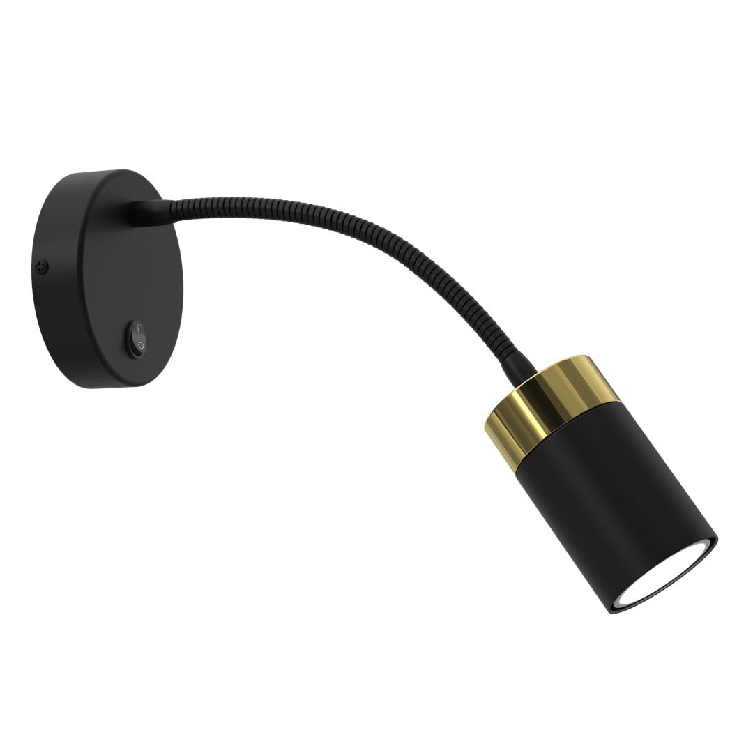 Milagro JOKER MLP8536 LED wandlamp, zwart/goud