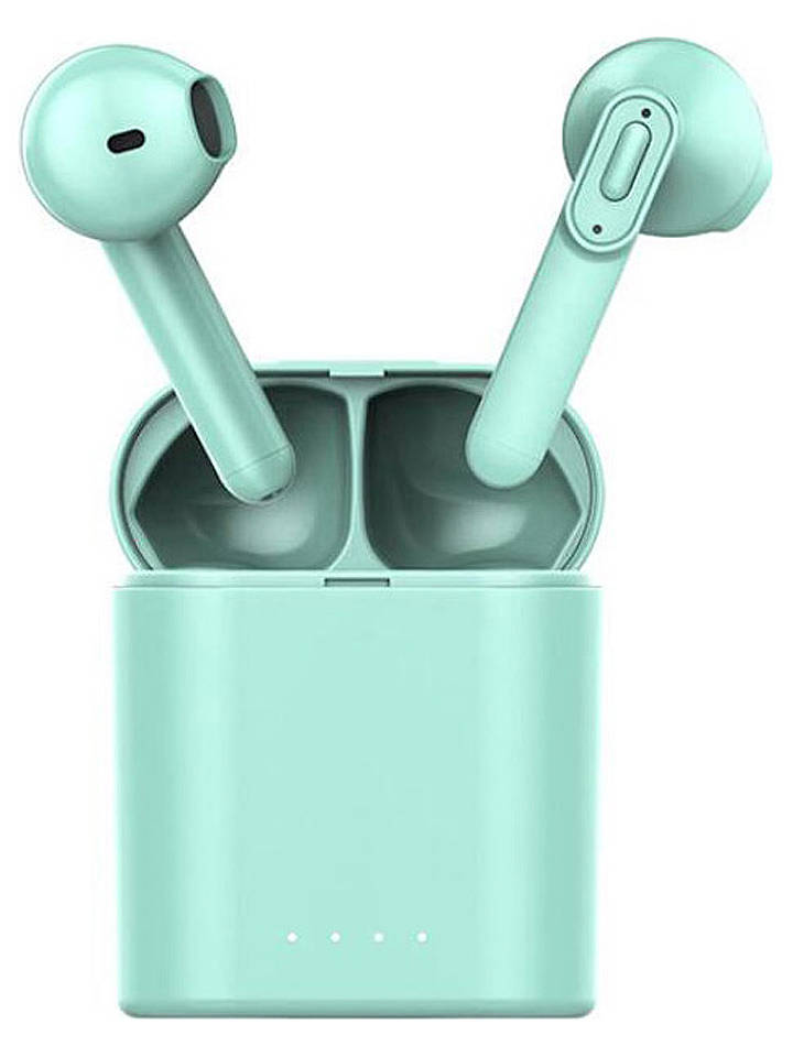SmartCase Bluetooth-In-Ear-Kopfhörer in Türkis - onesize