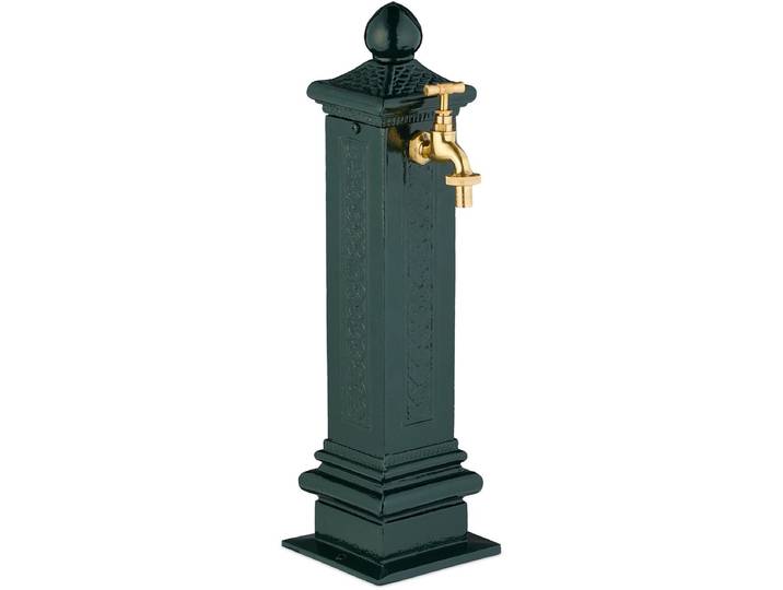 waterzuil met kraan - 47 cm - groen