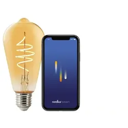 Nordlux Smart E27 Vintage Leuchtmittel dimmbar angenehmes Licht Bluetooth und WLAN steuerbar