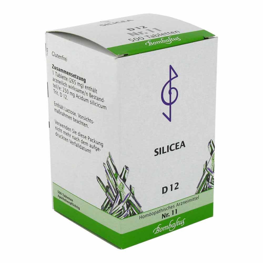 Bombastus-Werke AG Biochemie 11 Silicea D12 Tabletten 01074130