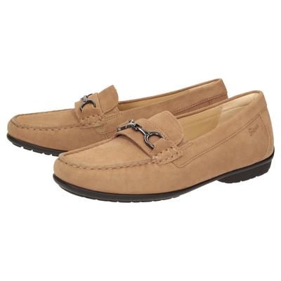 Slipper SIOUX "Cortizia-738-H", Damen, Gr. 40 (UK 6 1/2), beige, Schuhe Slipper