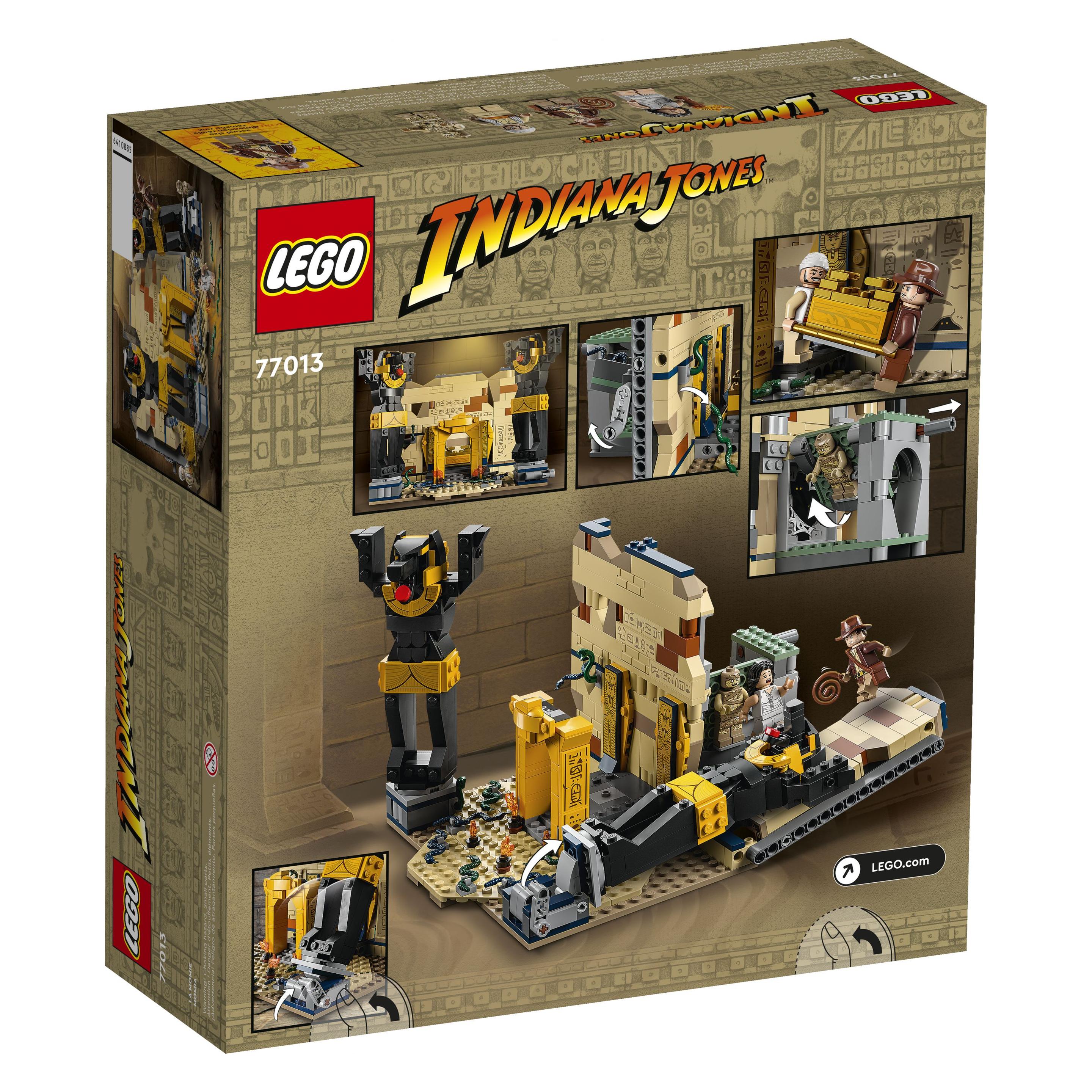 LEGO Indiana Jones End-Of-Live Set Flucht aus dem Grabmal - 77013 NEU! Teile 600x (77013)