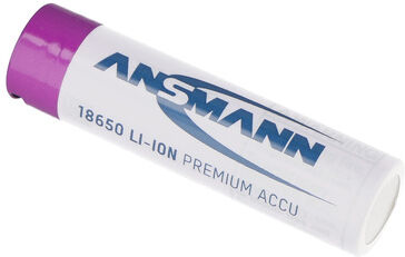 Ansmann Li-Ion Akku 18650 USB-C blanc