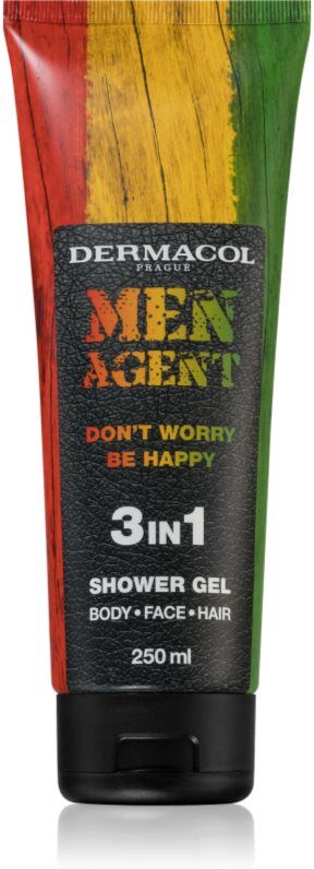 Dermacol Men Agent Don´t Worry Be Happy Shower Gel 3-in-1 250 ml