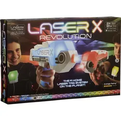 Laser X Revolution Double Blasters – Laser Tag Set mit 2 Blastern für actionreiche Duelle