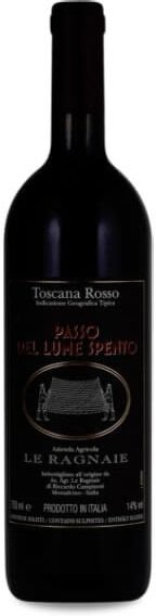 Le Ragnaie Passo Del Lume Spento Toscana Rosso 2021 - 75cl