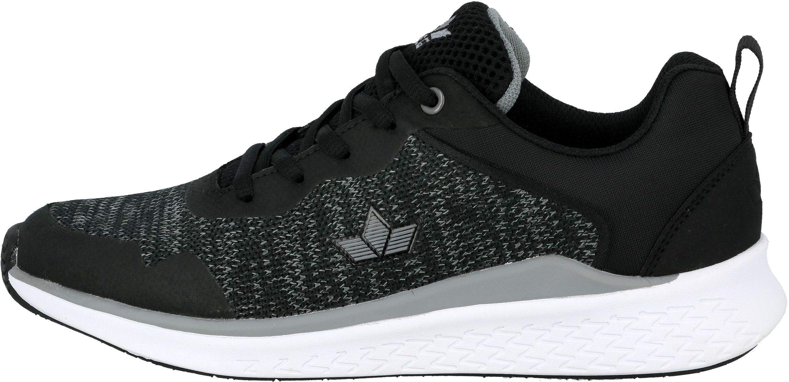 Sneaker LICO "Freizeitschuh Justice", Herren, Gr. 36, Textil, schwarz, Synthetik, Schuhe Sneaker schwarz 36, Textil