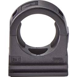 Wiska 10106942 BCC-14-BK Schlauchhalter Schwarz 50 St.