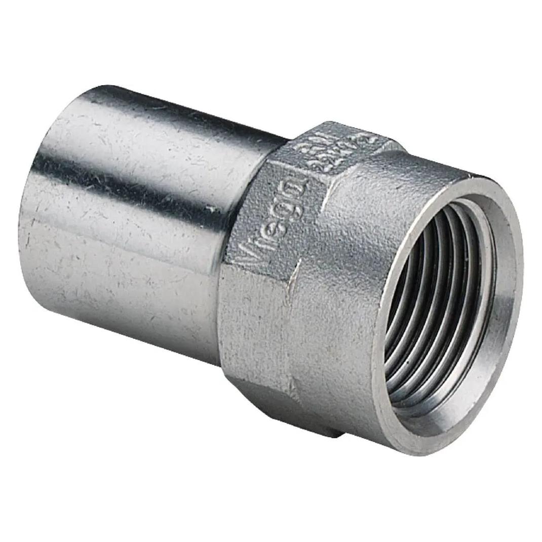 Viega Sanpress Inox indstiksstykke 28 x 34" rustfrit stål (Pressverbindung) (436841)