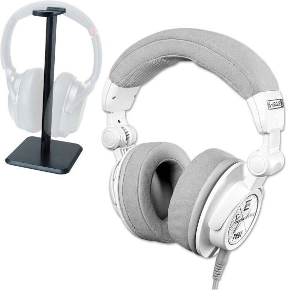 Ultrasone Kopfhörer Signature Pure Weiss mit Tischstativ