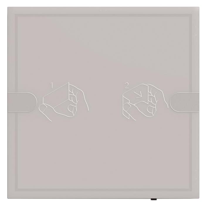 Gira KNX Tastsens.4 Komfort 1f TS4 Anthrazit (5001028)