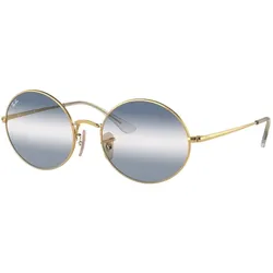 Ray-Ban 0RB1970 OVAL 001/GA Gold Gr. 54/19 (mit Sehstärke)
