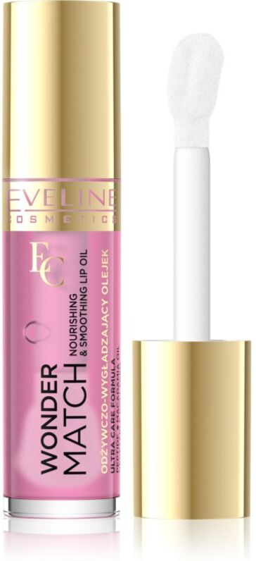 Eveline Cosmetics Wonder Match nourishing oil for lips shade 02 Delicate Rose 5 ml