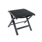 TESTRUT Klappsessel Grenada XXL Alu Textilene schwarz bis 130 kg 10005295