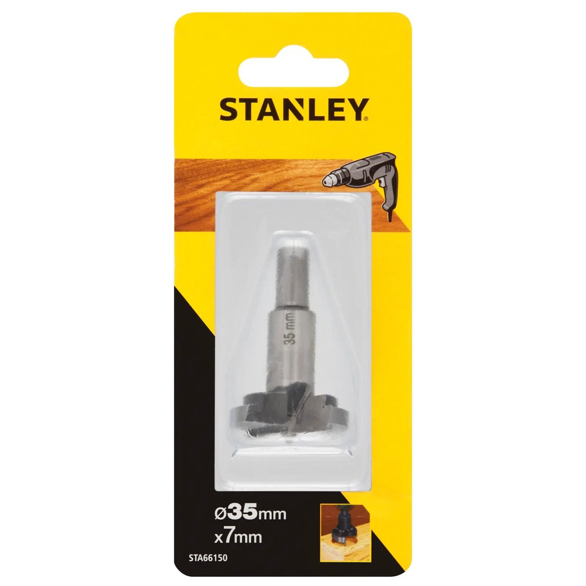 Stanley Frees voor hout, diameter 35 mm, STA66150-QZ
