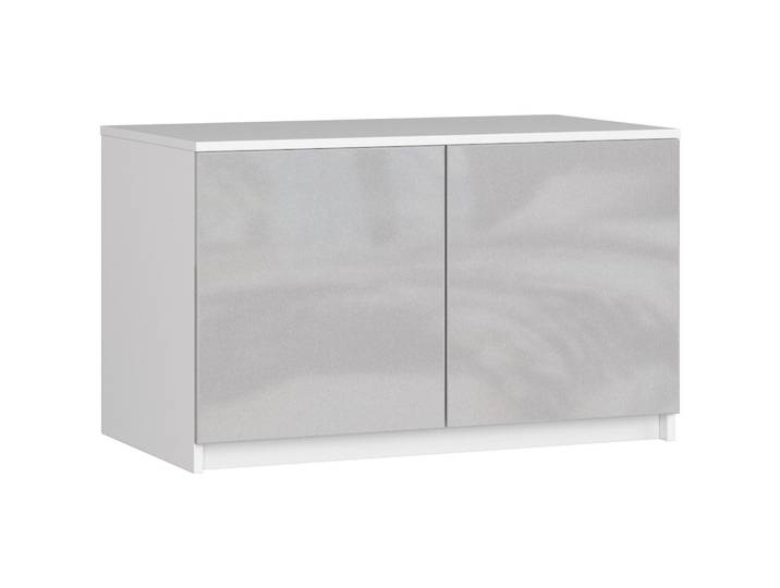 Élévation de garde-robe S90 2D 2S Blanc Métallique Brillant