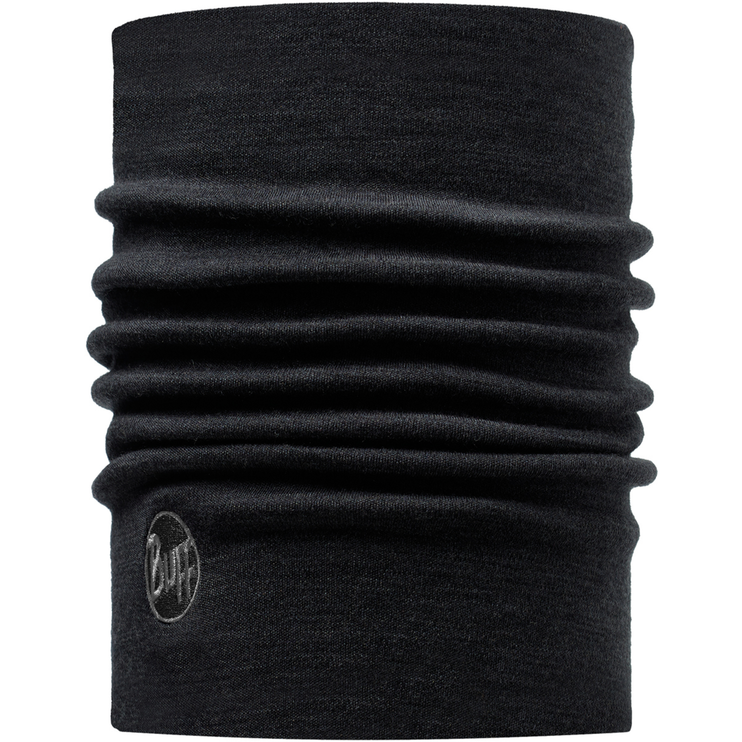 Buff Heavyweight Merino Wool Buff Schals & Multifunktionstücher schwarz Atmungsaktiv Merinowolle