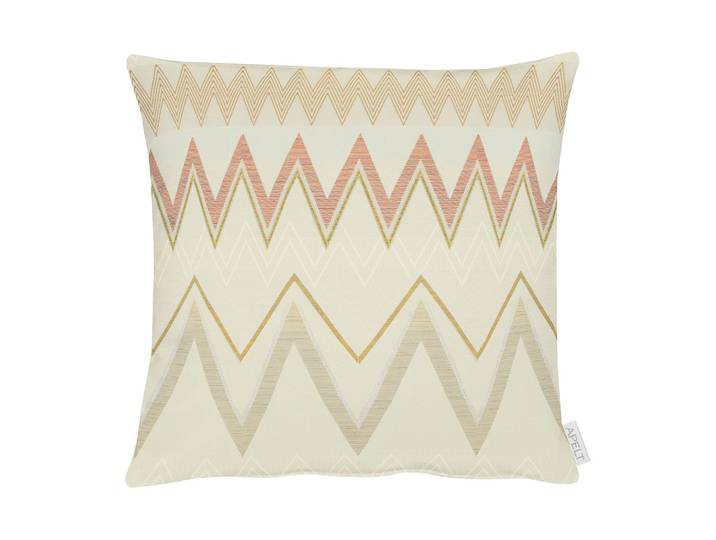 Kissenbezug Indira Beige/Beige 49 x 49cm Webstoff