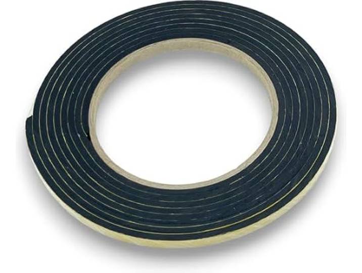 Fixem® 2.8m afdichtingsband geschikt voor Whirlpool, beko en Bosch - dichtingsband voor inductie elektrische keramische inductiekookplaat - 3mm dik, 5mm breed - 1 Stuk