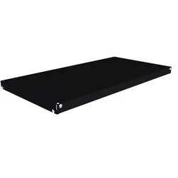 Zusatz-Fachboden Biedrax 50 x 150 cm, Schwarz, Fachlast 150 kg