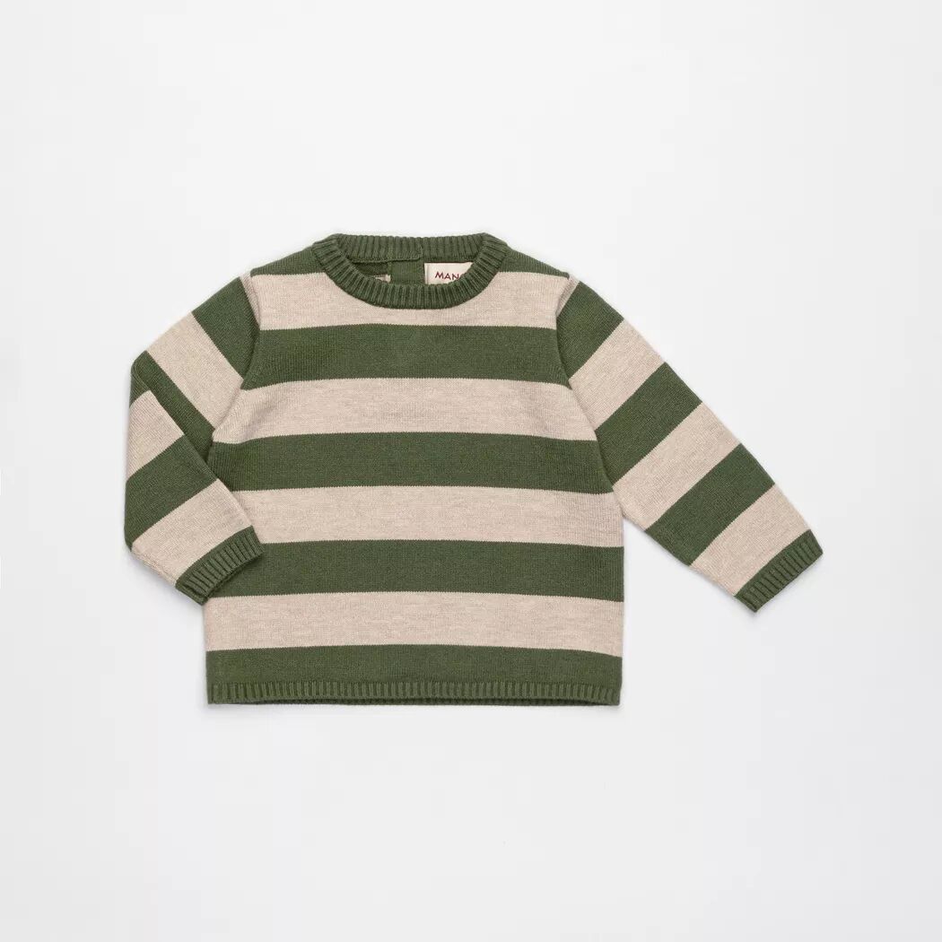 Manor Baby - Pullover, 98, Olivegrün