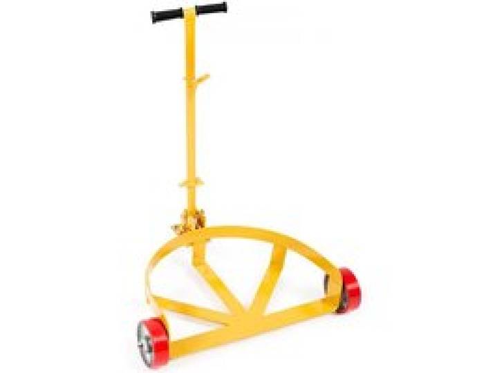 VEVOR Fassroller mit Griff Transportroller Rollbrett 250L Fass-Trolley Ø 620 mm Geeignet zum Transport von Fass bis zu einem Gewicht von 544kg Fasswagen mit 1 Universalrad & 2 Richtungsräder