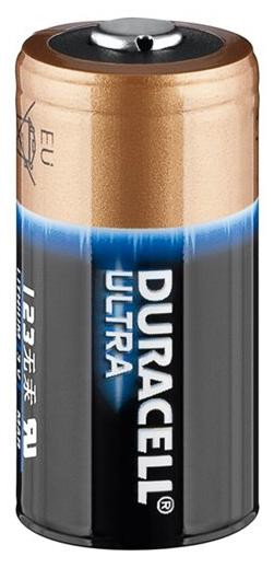 10x Duracell Ultra Photo CR123A (DL123) Lithium Batterijen 3V