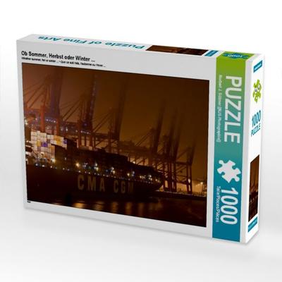 CALVENDO Puzzle Ob Sommer, Herbst oder Winter ... | 1000 Teile Lege-Größe 64x48cm Foto-Puzzle für glückliche Stunden