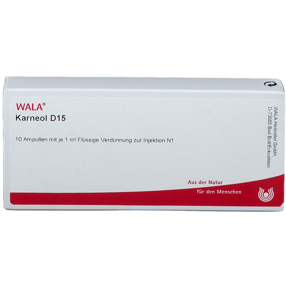Karneol D 15 Ampullen 10x1 ml