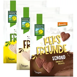 3er-Set KeksFreunde Knuspervielfalt Bio