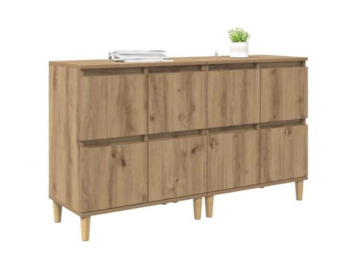 KTHLBRH Anrichte rechteckig Holz 60 x 35 x 70 cm Modernes Design, glatte Oberfläche, ideal für Küche oder Esszimmer