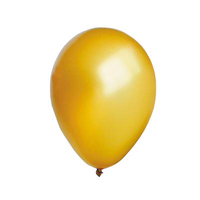 50x Luftballons "Perlmutt" gold Ø30cm