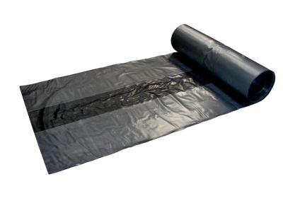 PE-Folienbeutel für Bauer Sonderabfall-Behälter Typ SAP, perforiert, Stärke 85 µ, grau-schwarz, 50 Stk.